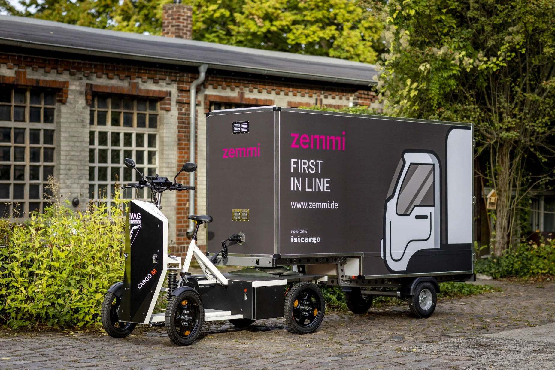 Kooperation zemmi GmbH isiciargo GmbH Berlin