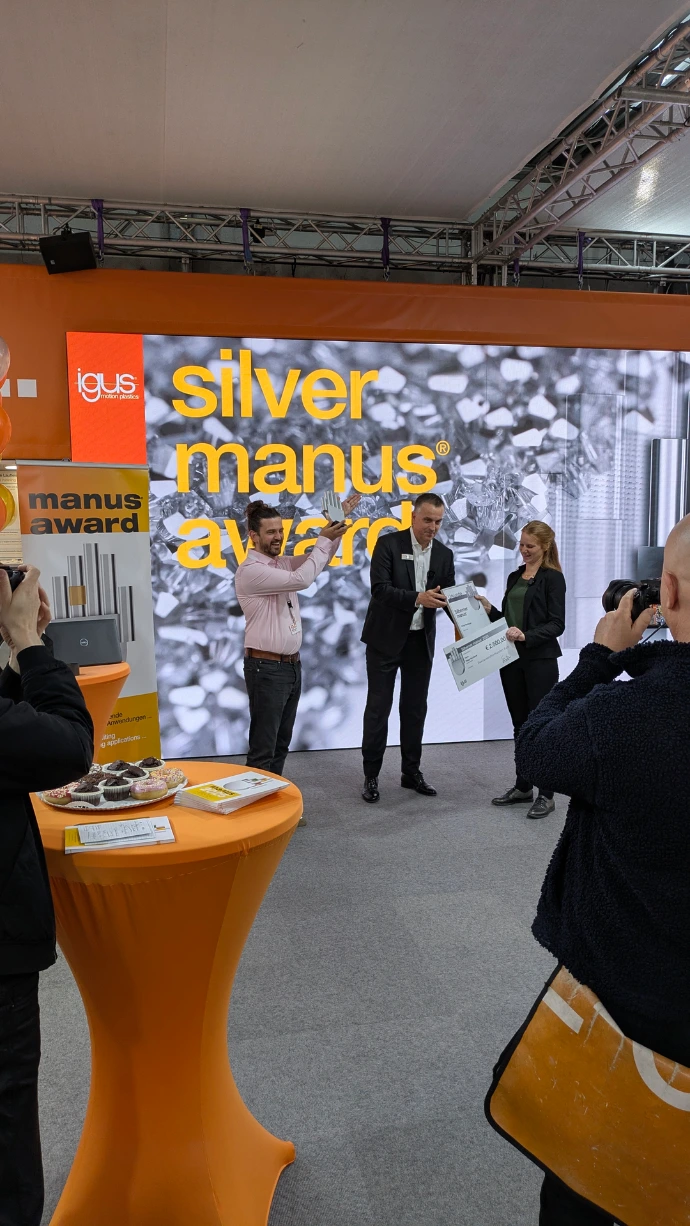 Preisverleihung manus award